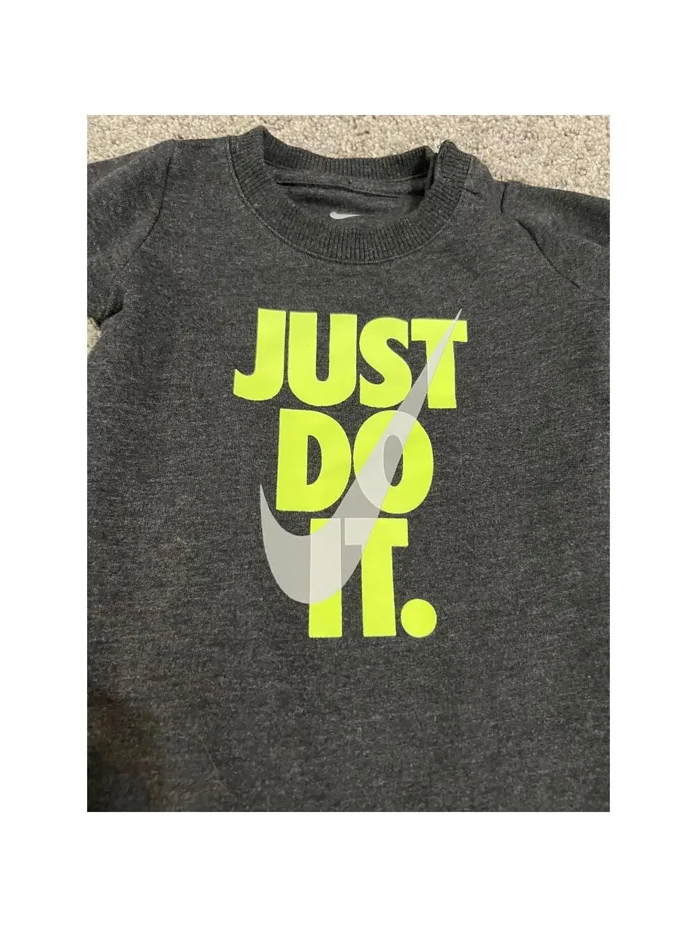 Nike Boy's Baby Just Do It Bodysuit Outfit size 3 months